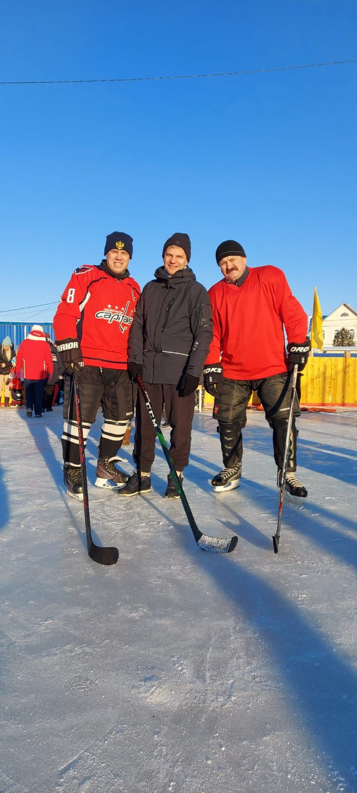 Хоккеисты из села Баш-Култаево открыли сезон!