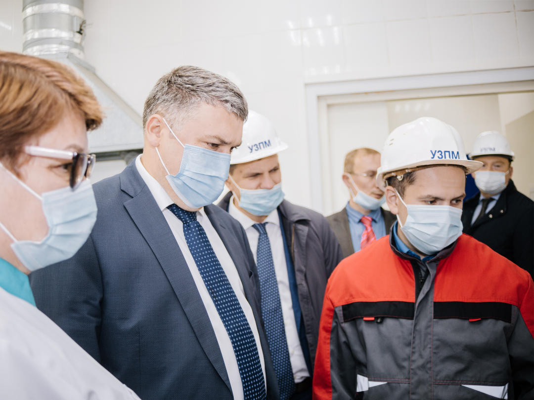 Представители Министерства промышленности и торговли посетили завод в Краснокамске