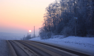 Зимняя дорога